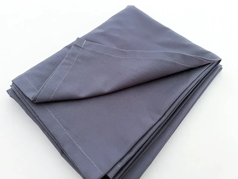 Coal Gray Crib Sheets