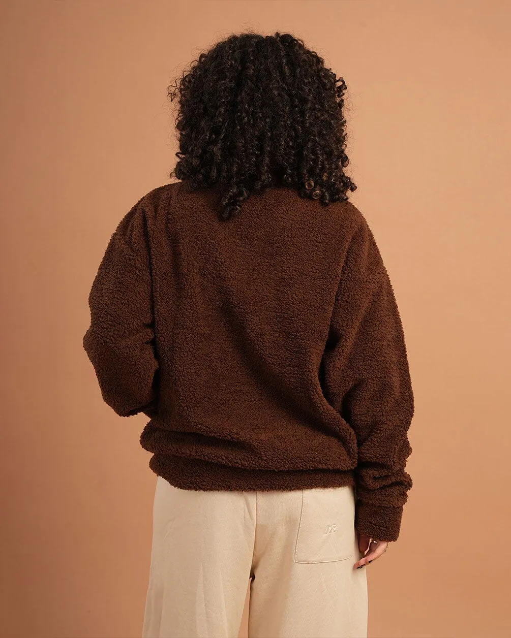 Coffee Fleece Jacket