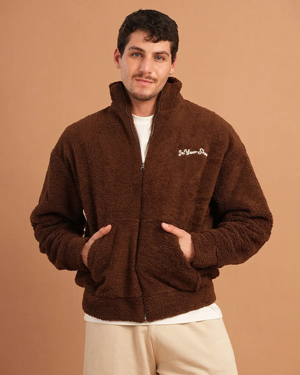 Coffee Fleece Jacket