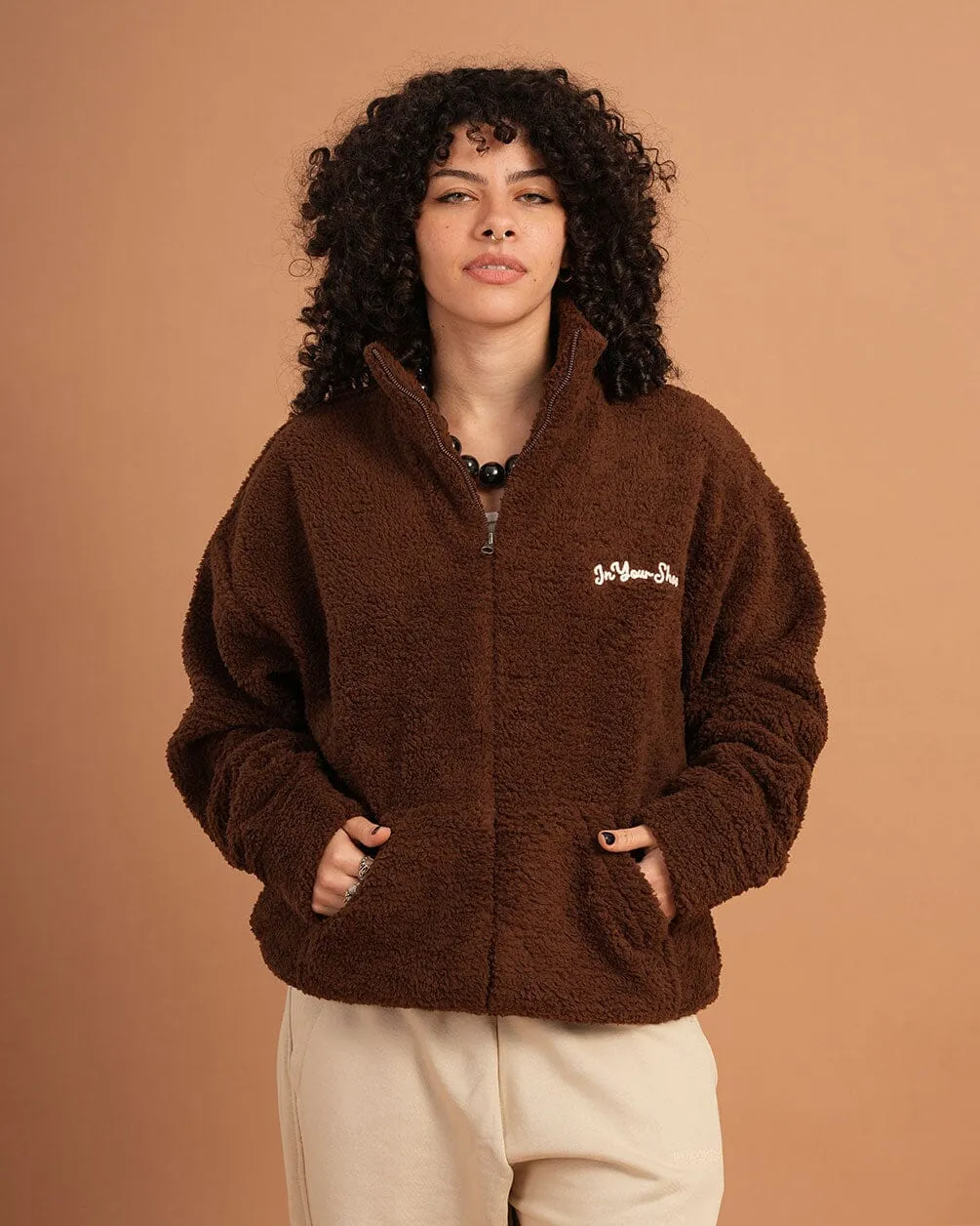 Coffee Fleece Jacket