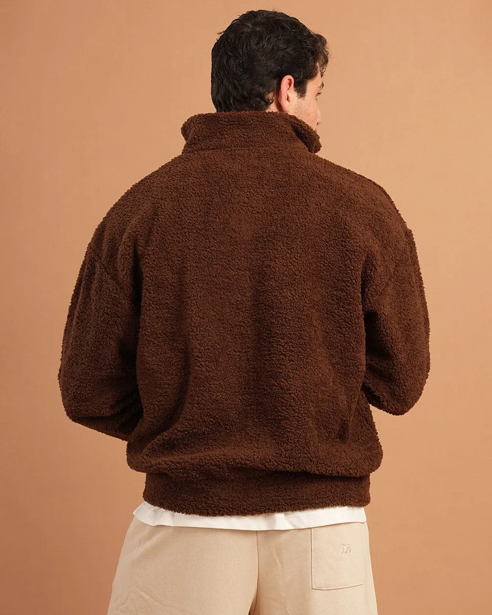 Coffee Fleece Jacket