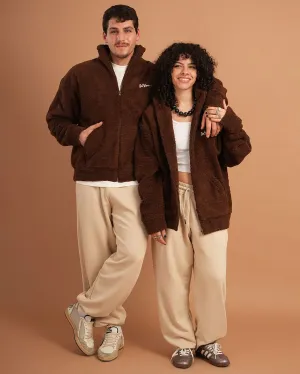 Coffee Fleece Jacket