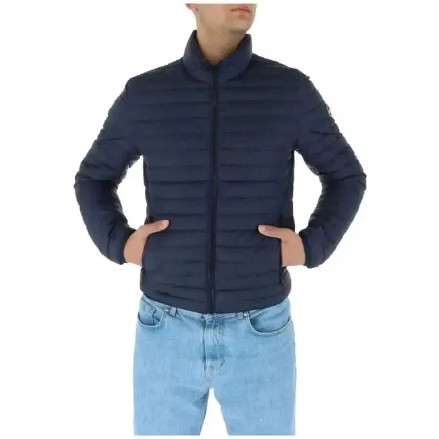 Colmar Men's Black Jacket with Pockets for Spring and Summer