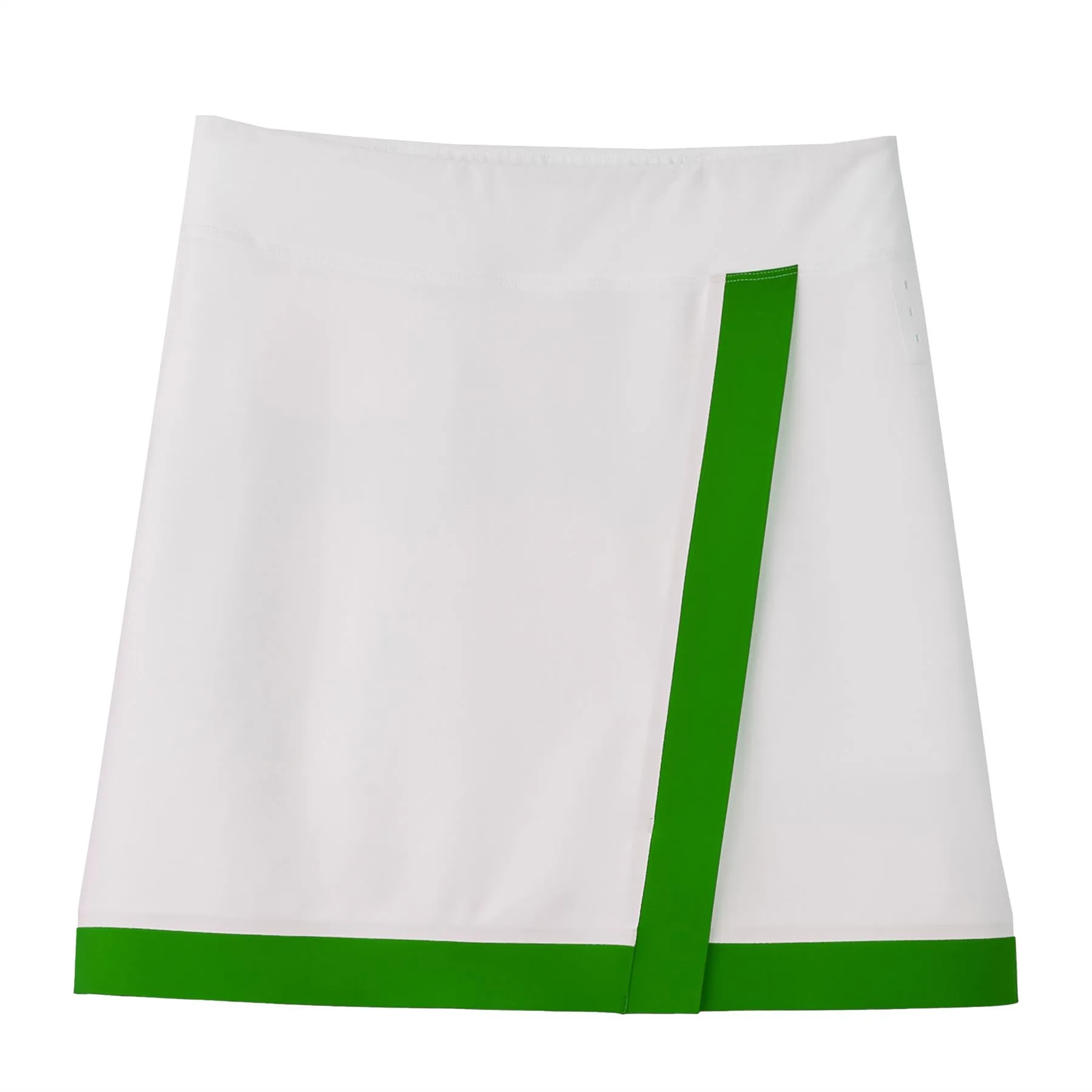 Contrast Sport Skirt Off White/Green Sport