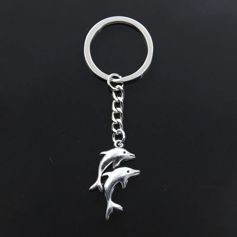 Cool Keychain: Double Dolphin
