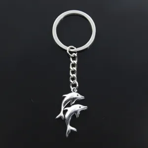 Cool Keychain: Double Dolphin