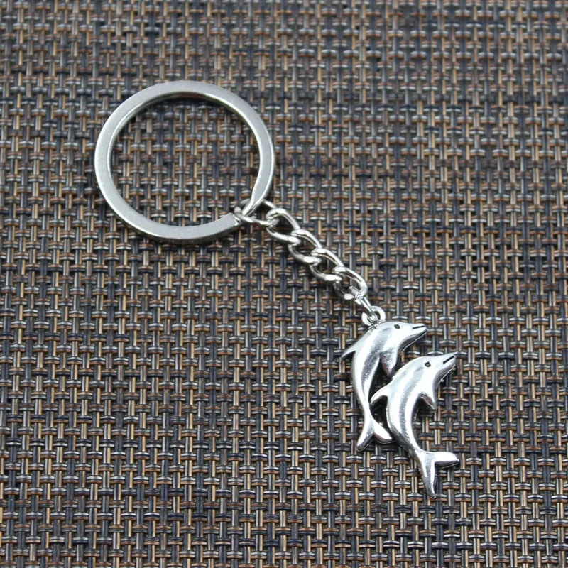 Cool Keychain: Double Dolphin