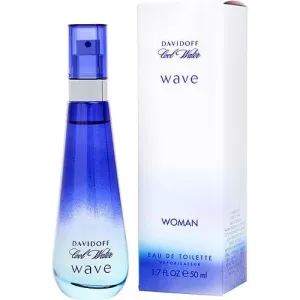 COOL WATER WAVE by Davidoff Edt Spray 1.7 Oz for Women