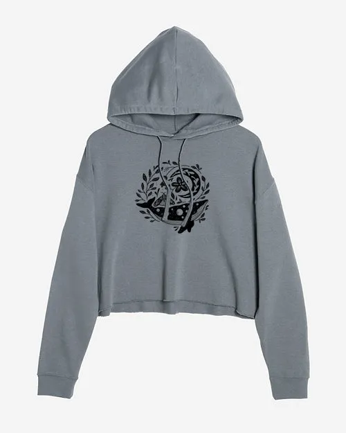 Cosmos Crop Hoodie