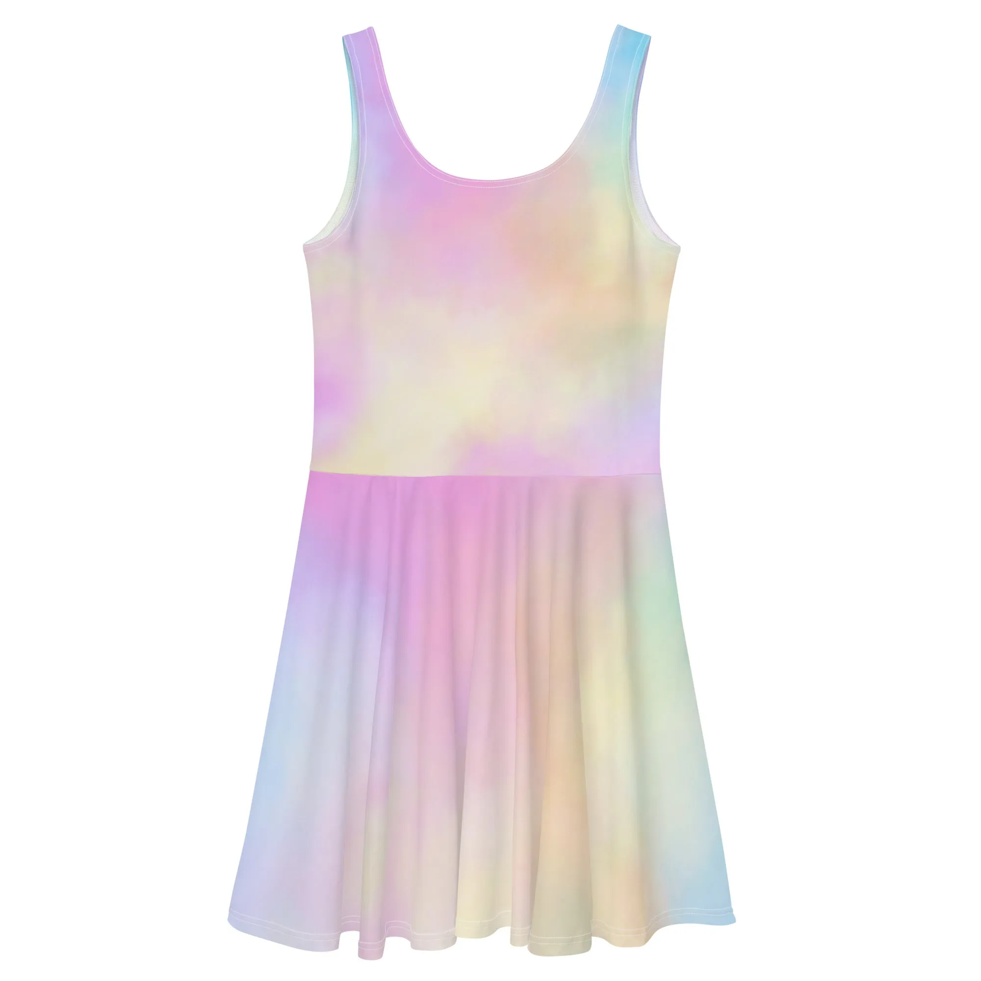 Cotton Candy Skater Dress