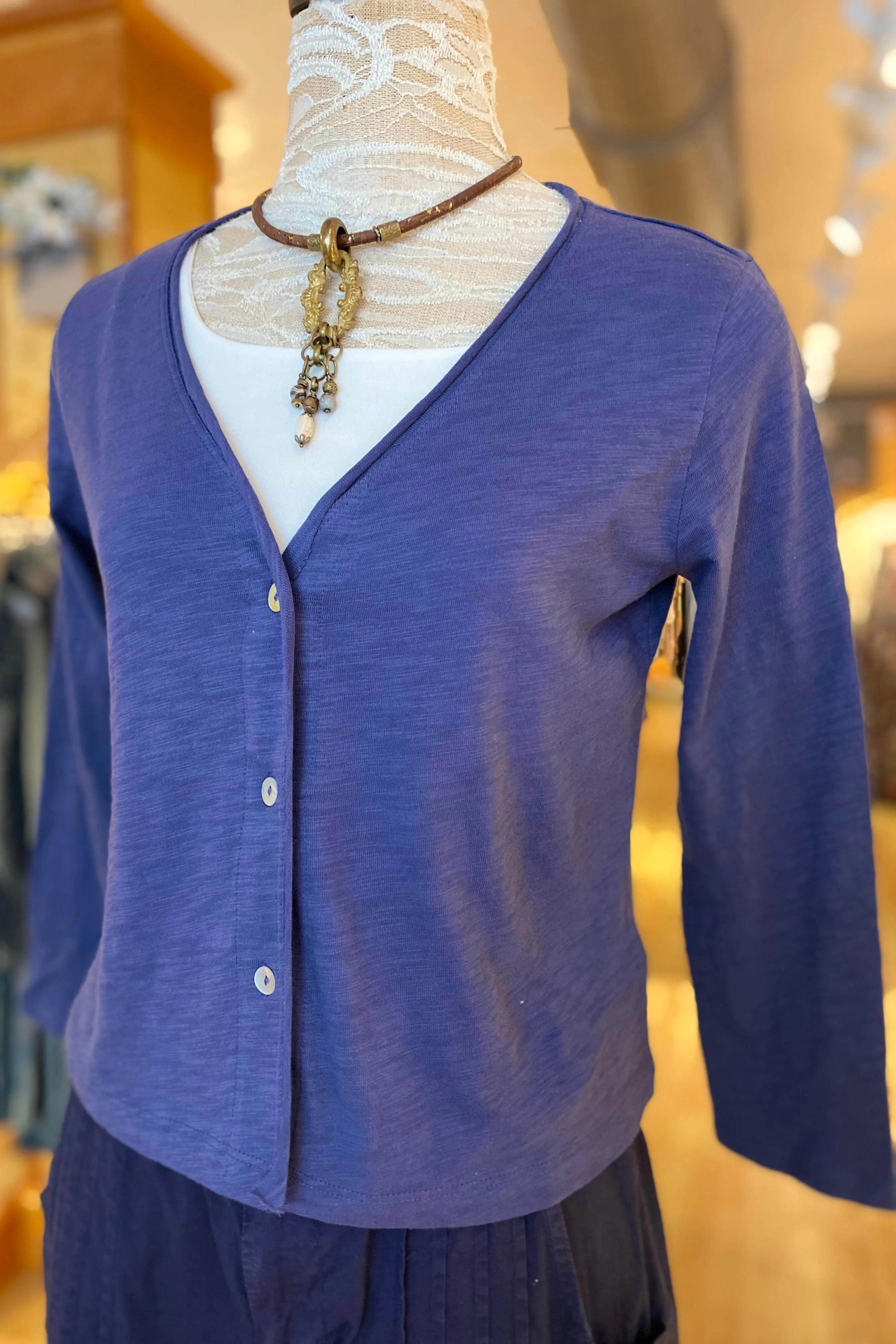 Cotton Slub Easy Jacket