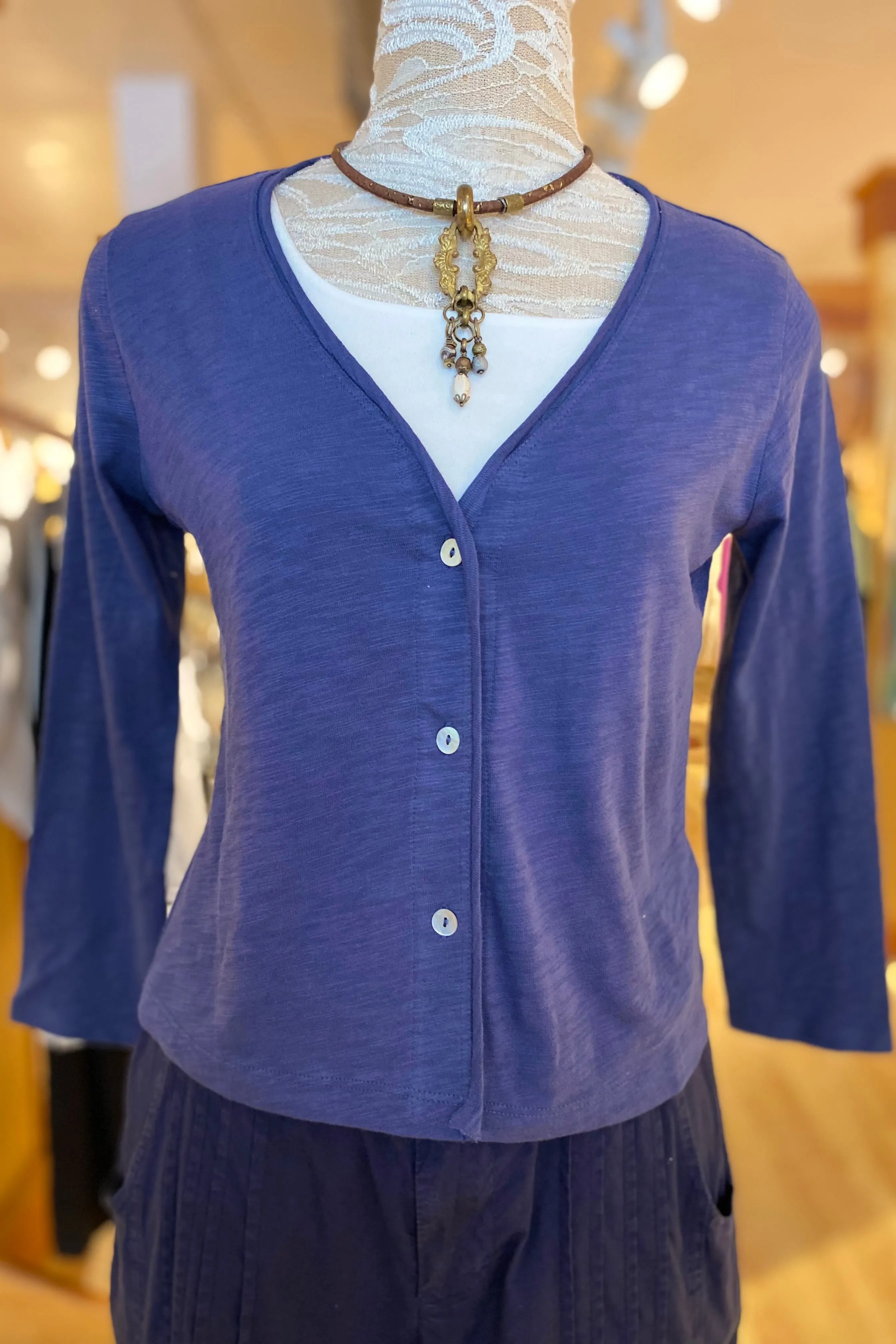 Cotton Slub Easy Jacket