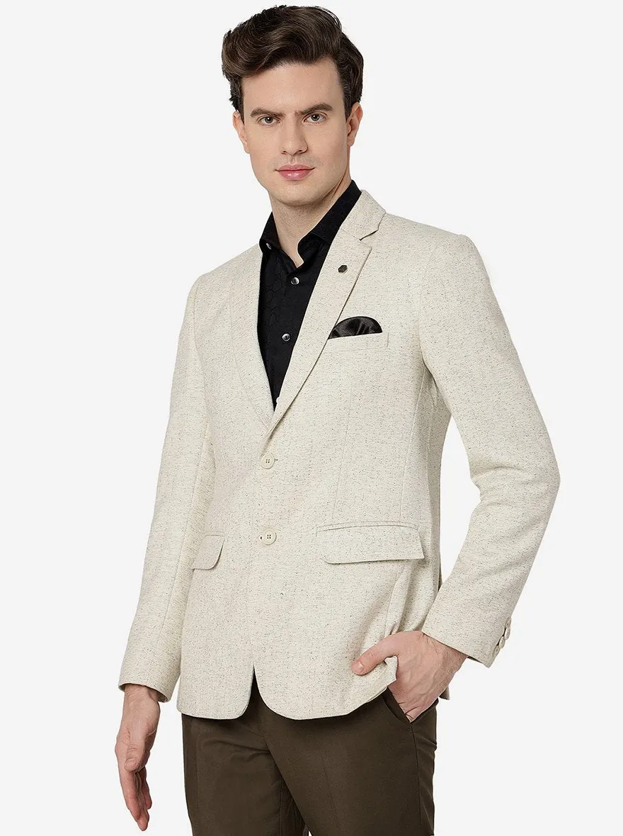 Cream Blazer | JB Studio