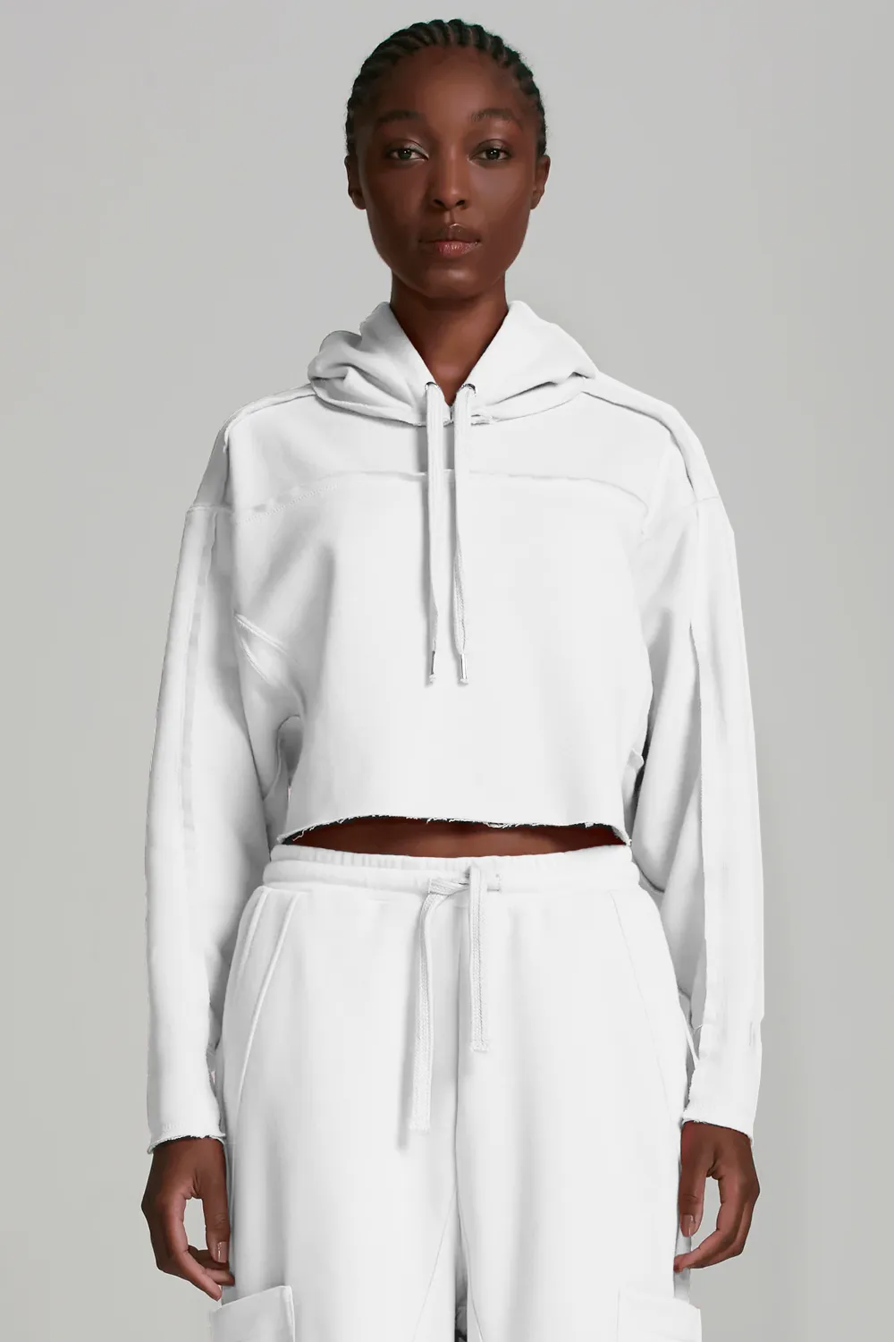 CROPPED RECORTES OFF WHITE