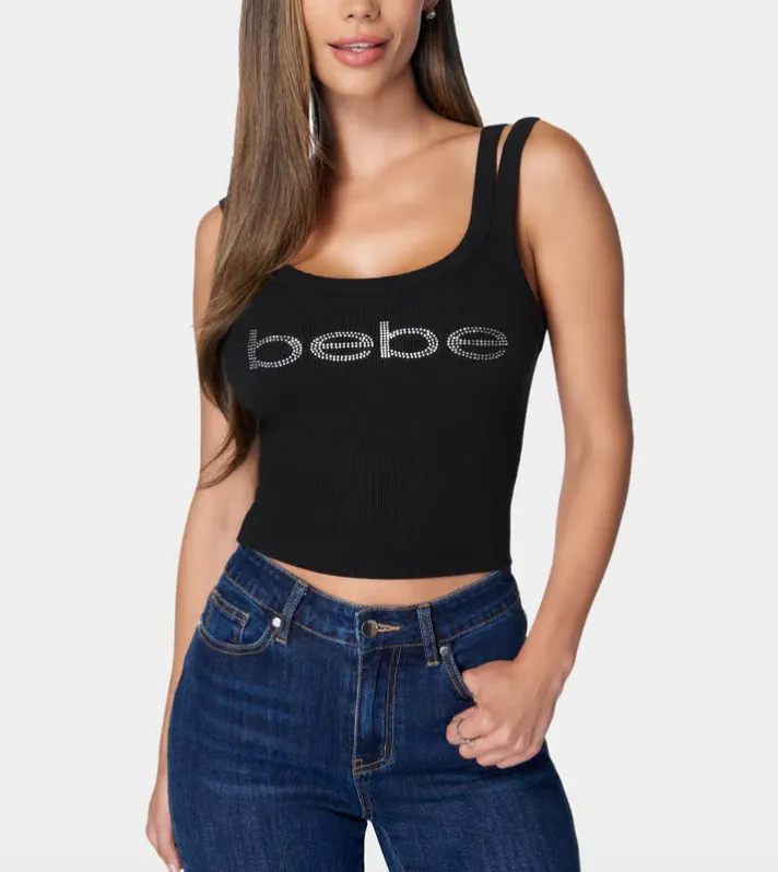 CROPPED RIB TOP