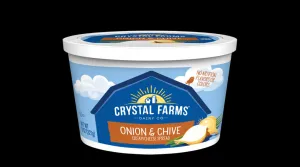 Crystal Farm Cr Cheese Onion/Chive 8oz