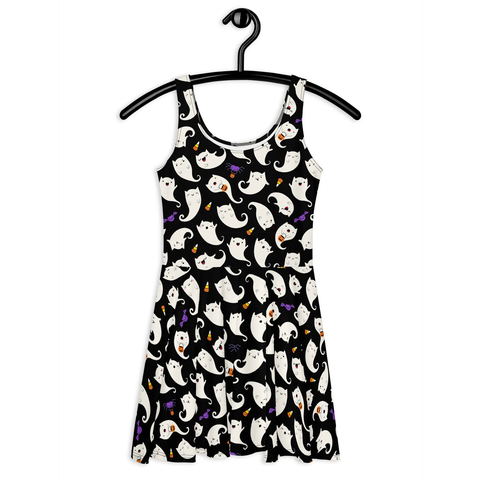 Cute Ghost Skater Dress