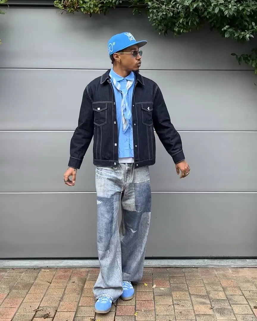 Denim has Culture - Denim Jacket - Black/Navy
