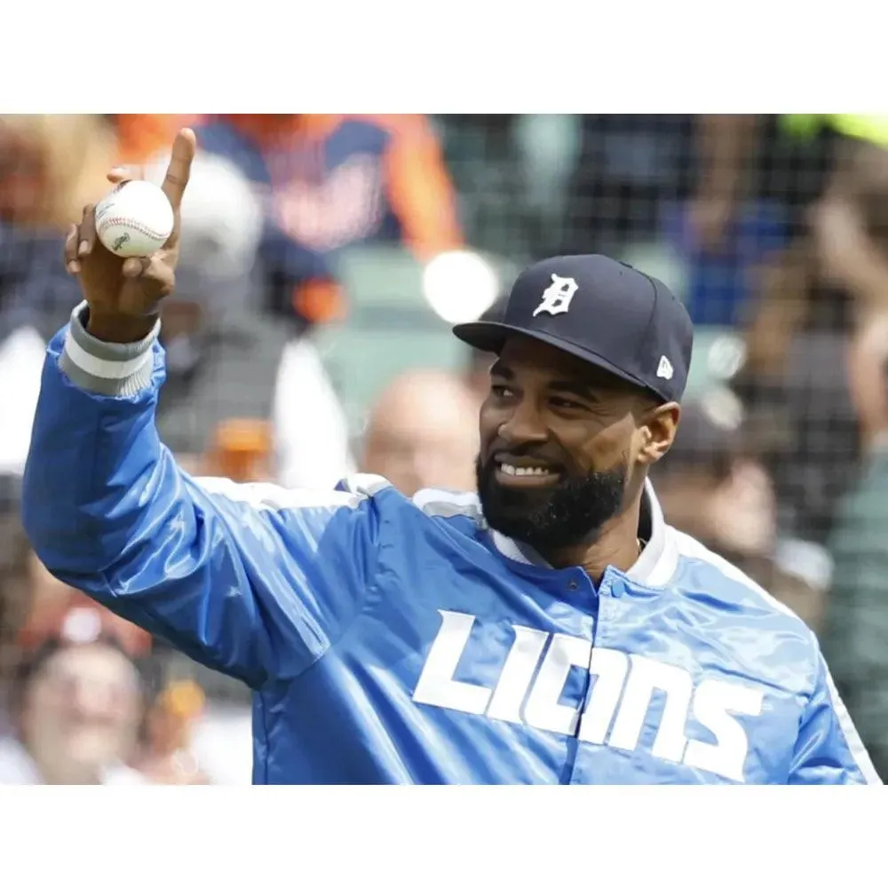 Detroit Lions Calvin Johnson Jacket
