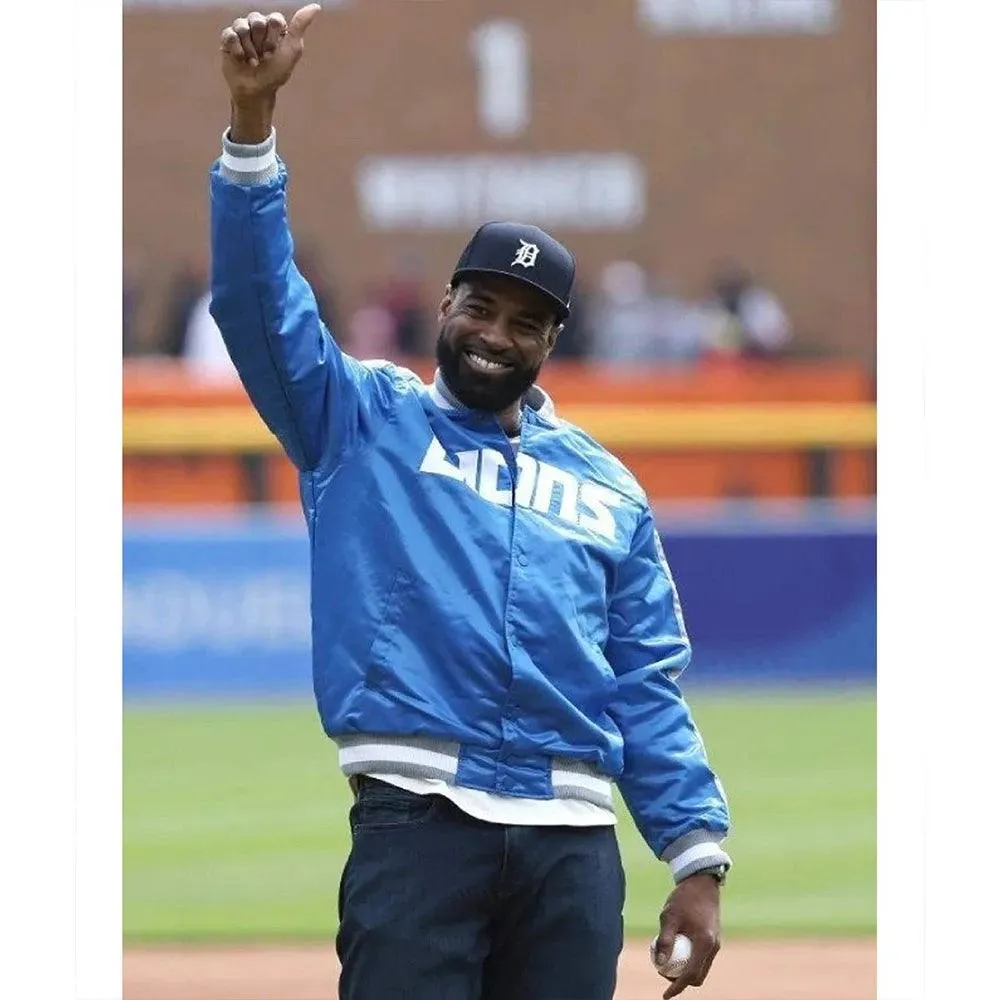 Detroit Lions Calvin Johnson Jacket