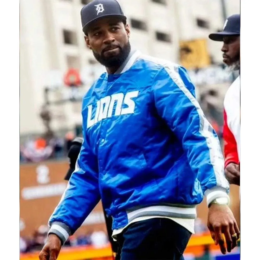 Detroit Lions Calvin Johnson Jacket