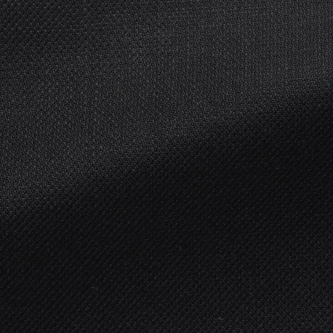 Di Pray Black Silk & Wool Basketweave