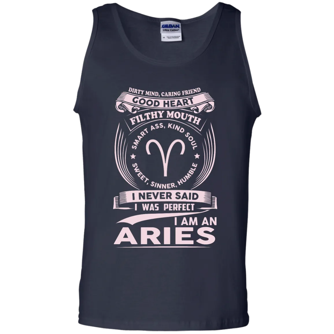 Dirty Mind Caring Friend I Am an Aries T-shirts - Zodiac Aries