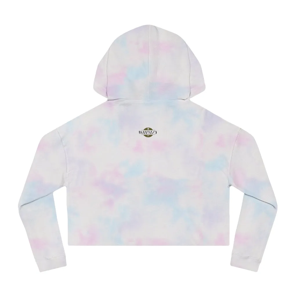 Disco Queen Crop Hoodie