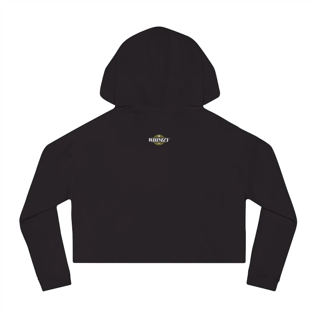 Disco Queen Crop Hoodie