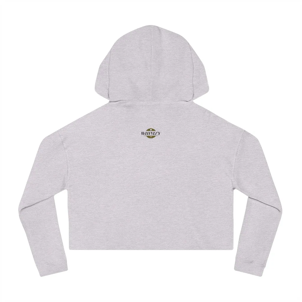 Disco Queen Crop Hoodie