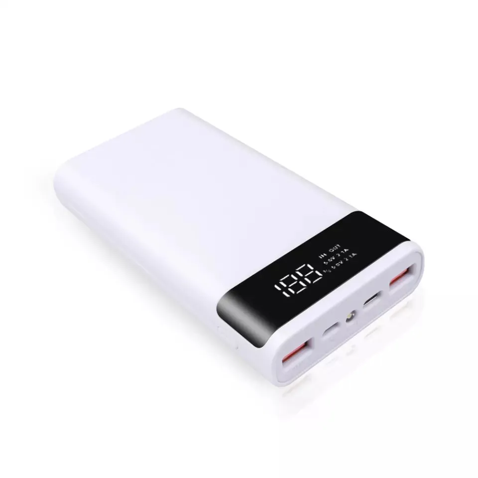 DIY Power Storage Bank 20,000 mah with torchlight
