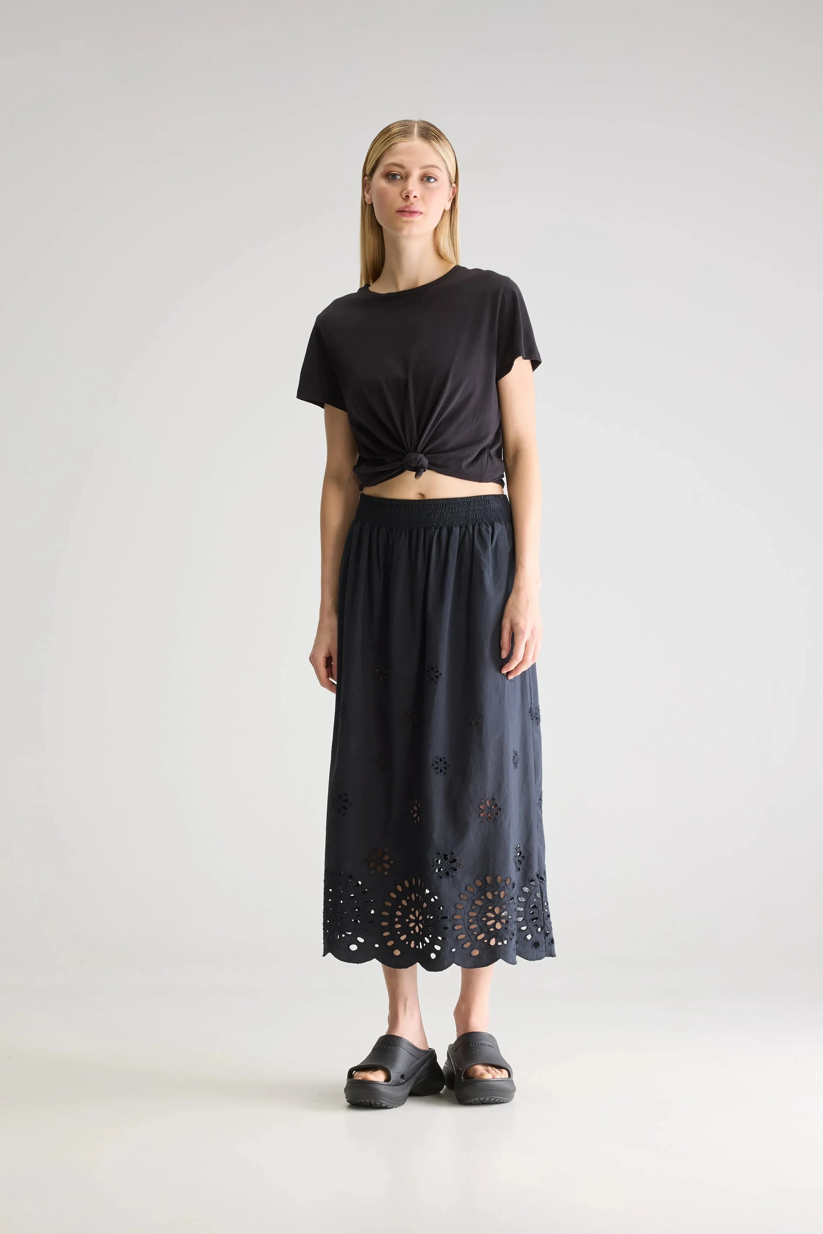 Dorine Skirt - Black Beauty