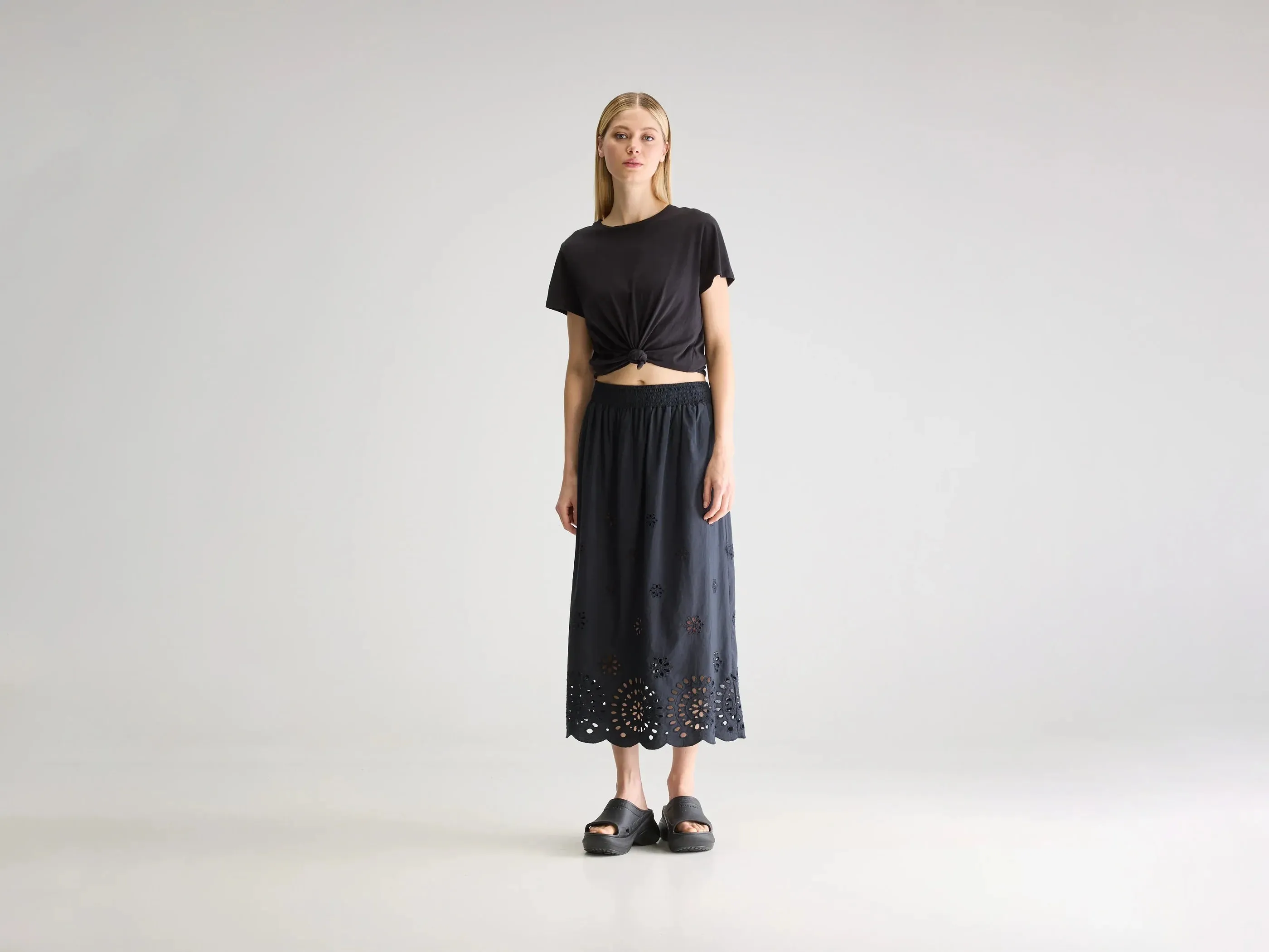 Dorine Skirt - Black Beauty