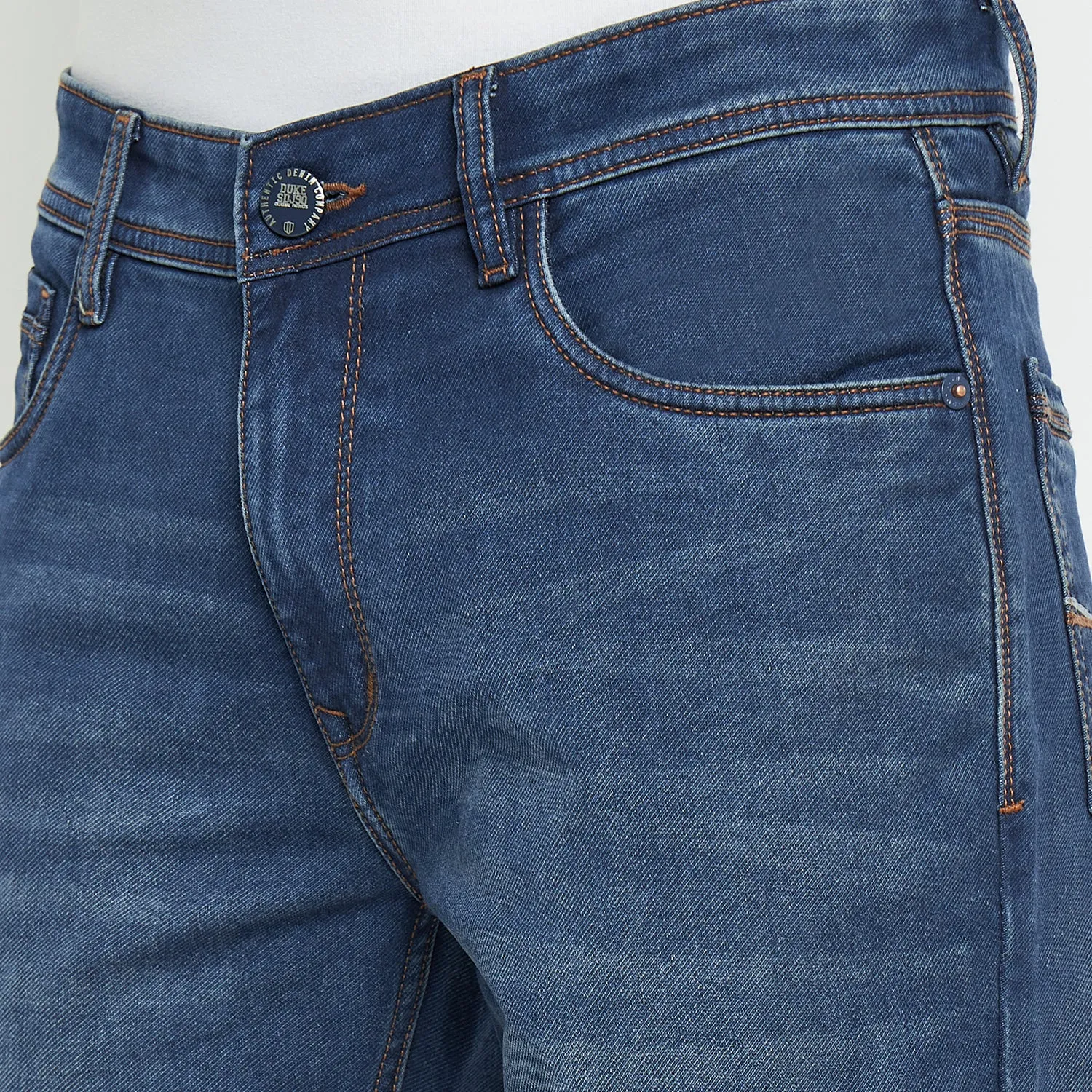 Duke Stardust Men Slim Fit Stretchable jeans (SDD5641C)