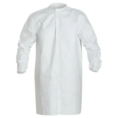 DuPont™ Tyvek IsoClean Frock with Snap Front, IC270B-4X