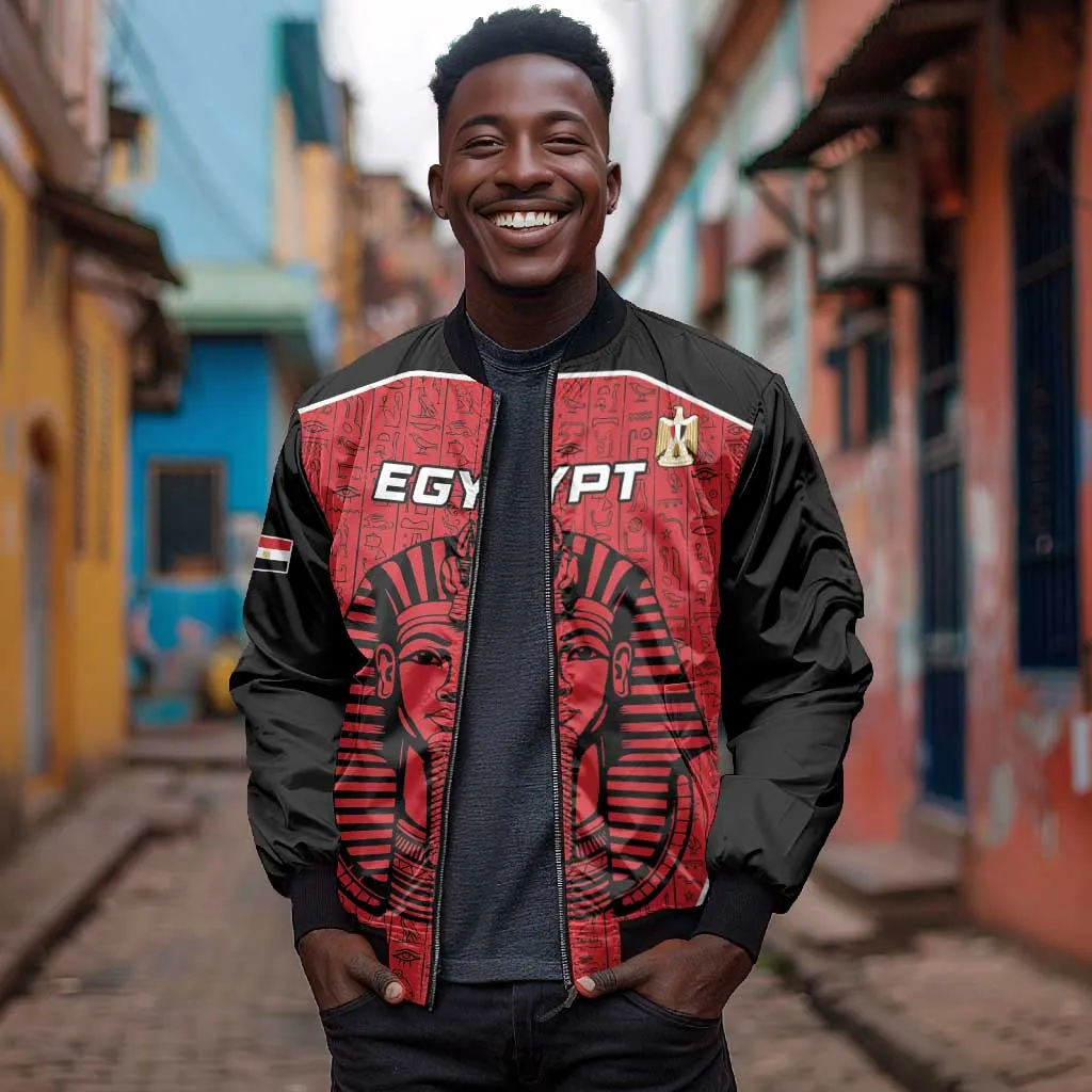 Egypt Football Custom Bomber Jacket Ancient Egypt Style LT15