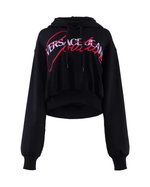 Embroidered Logo Hoodie