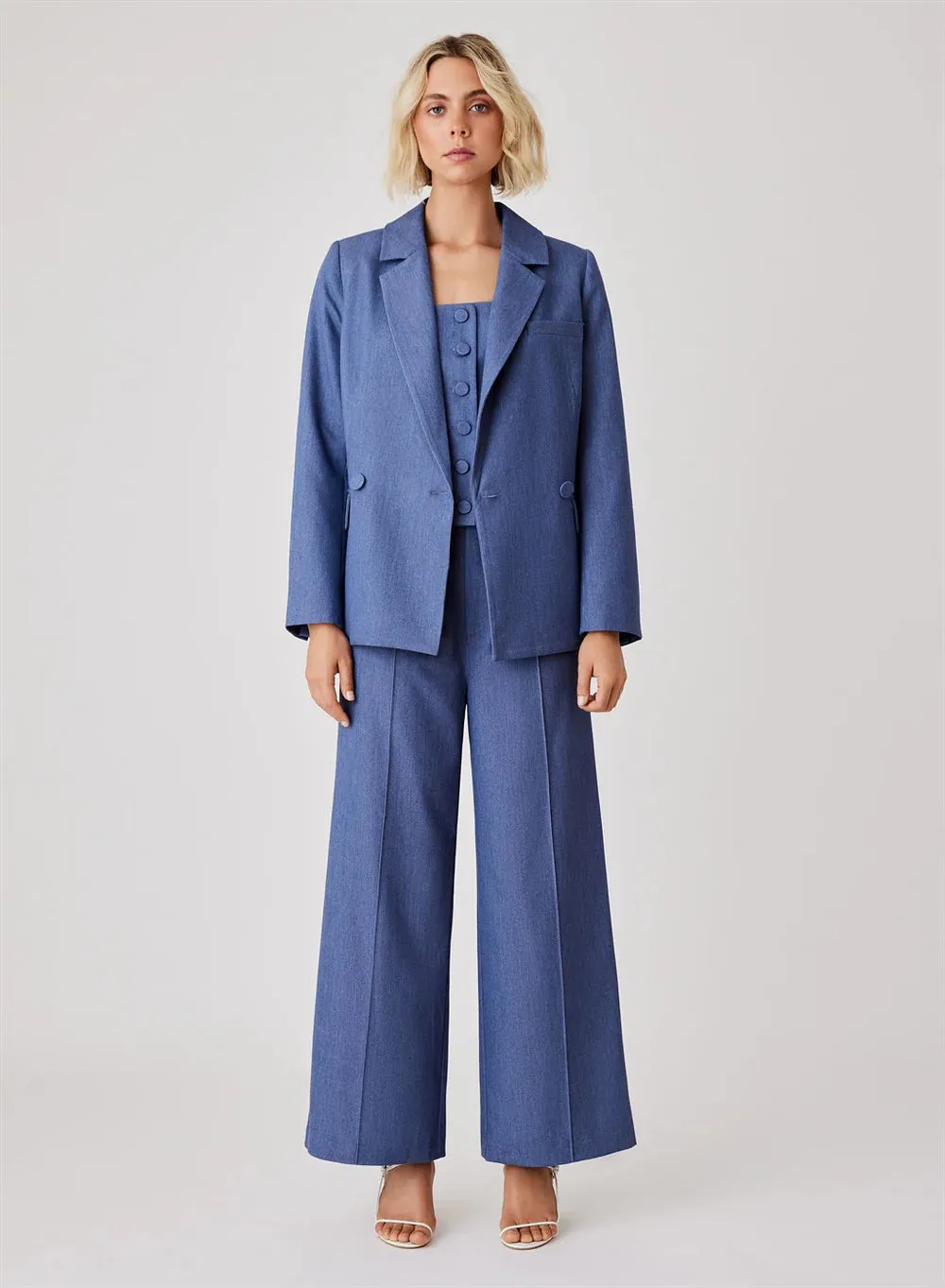 Esmaee Pier Blazer | Dark Blue