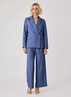Esmaee Pier Blazer | Dark Blue