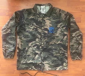 EZ MIL Emblem Tiger Camo Windbreaker Limited