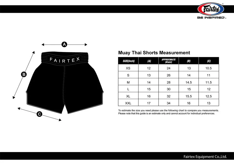 Fairtex BS1918 Enso Muay Thai Shorts
