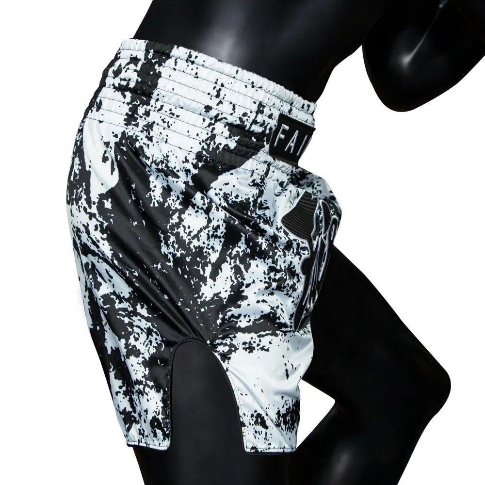 Fairtex Grunge Muay Thai Shorts - White