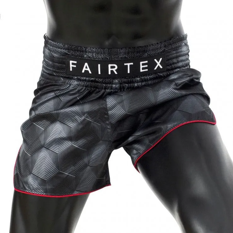 FAIRTEX STEALTH MUAYTHAI SHORTS-BLACK