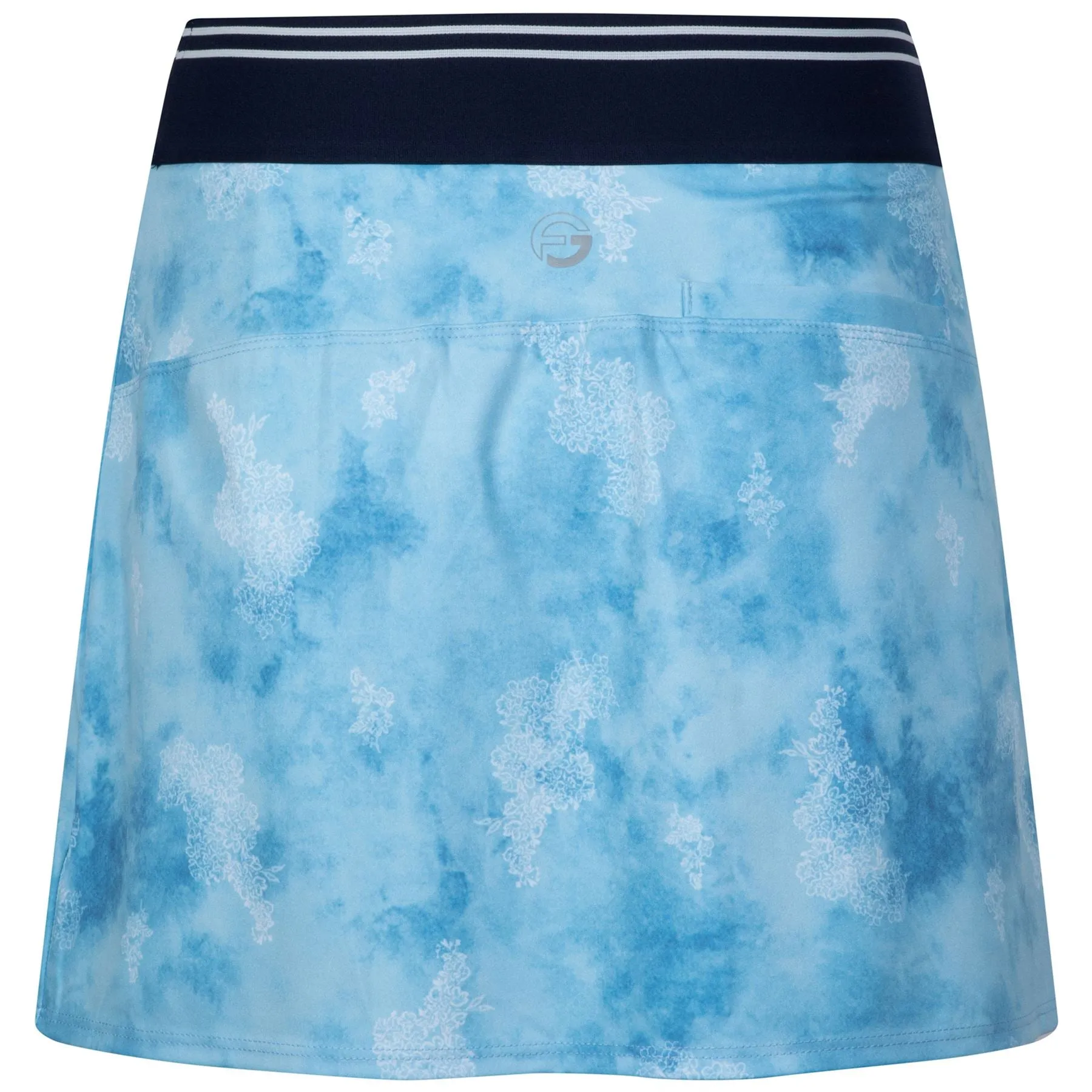 Fairway Floral Skirt Blue