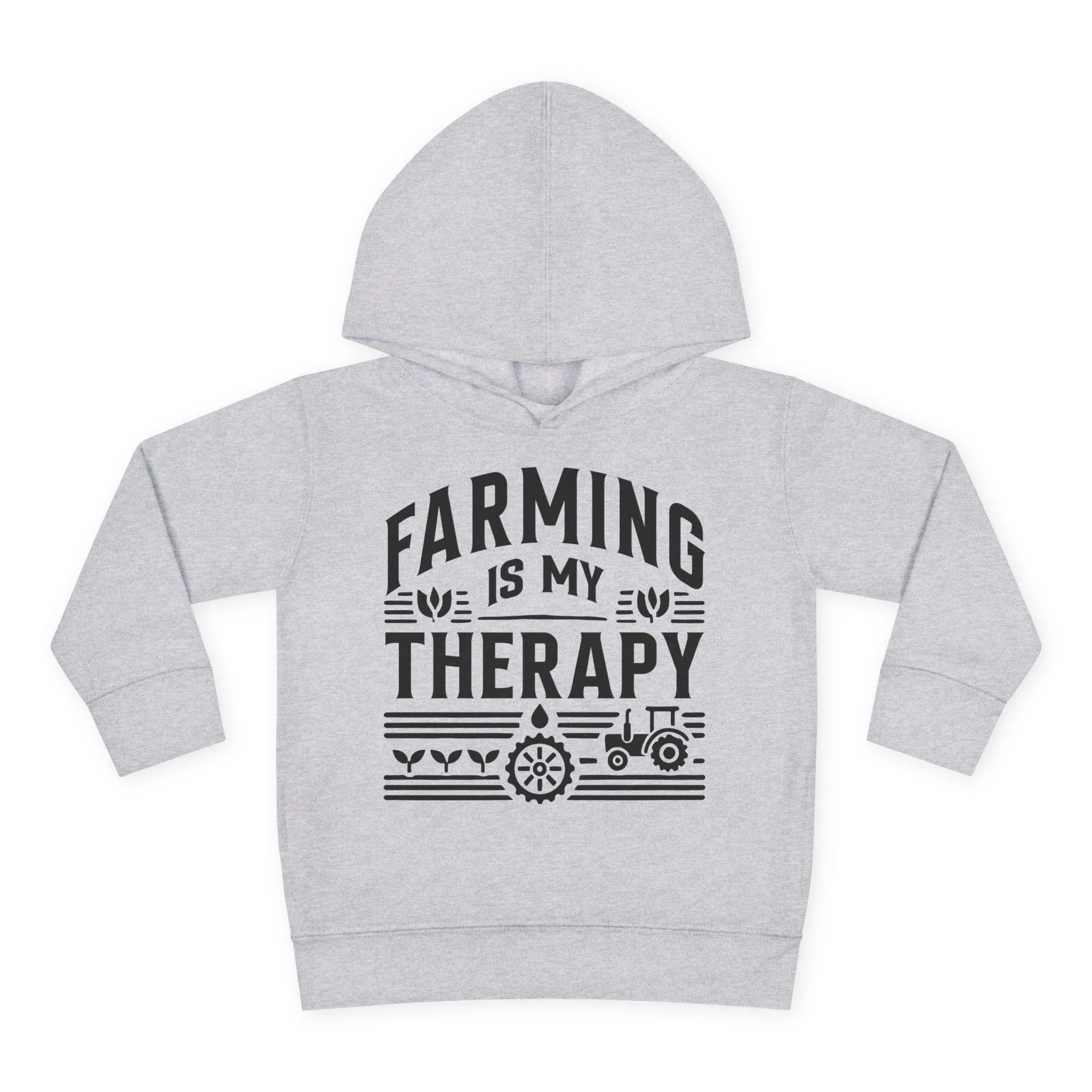FARMING IS MY THERAPY TODDLER HOODIE