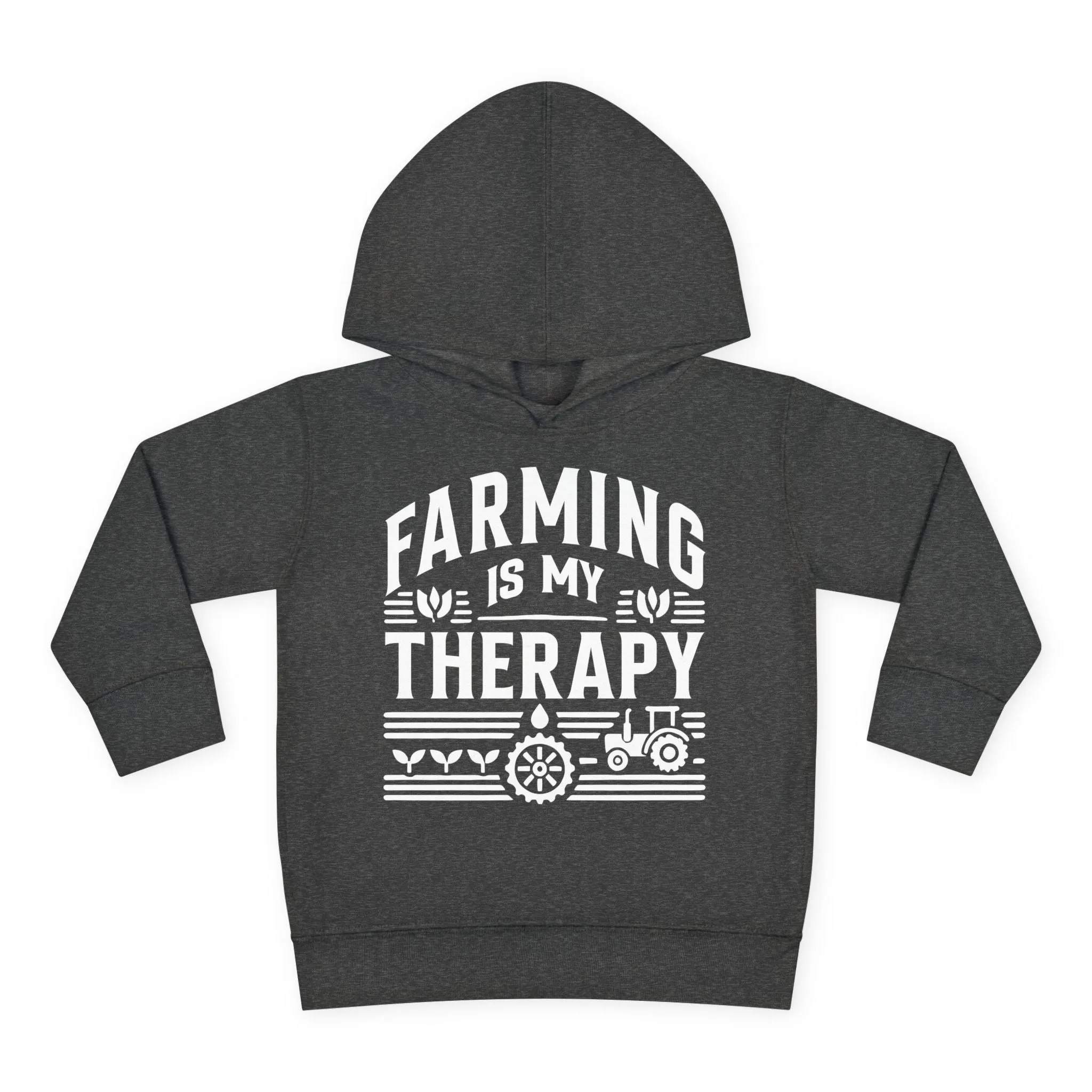 FARMING IS MY THERAPY TODDLER HOODIE