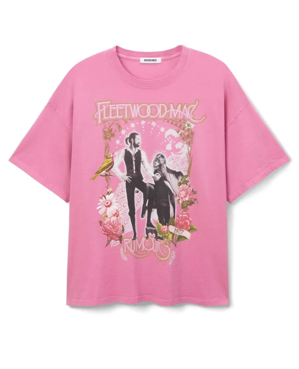 Fleetwood Mac Rumours One Size Tee Pink