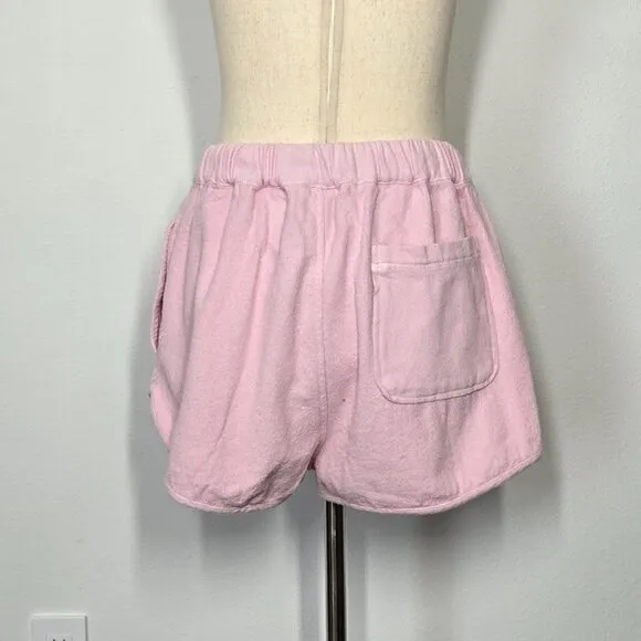 FREE PEOPLE so fresh waistcoat co-ord shorts set Sz M  NEW
