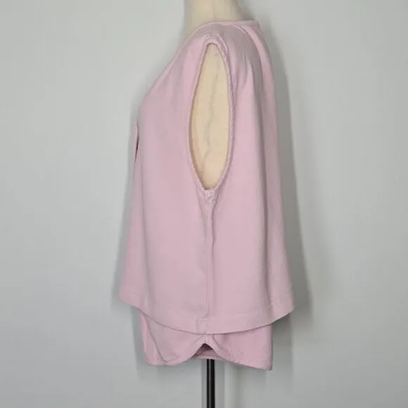 FREE PEOPLE so fresh waistcoat co-ord shorts set Sz M  NEW