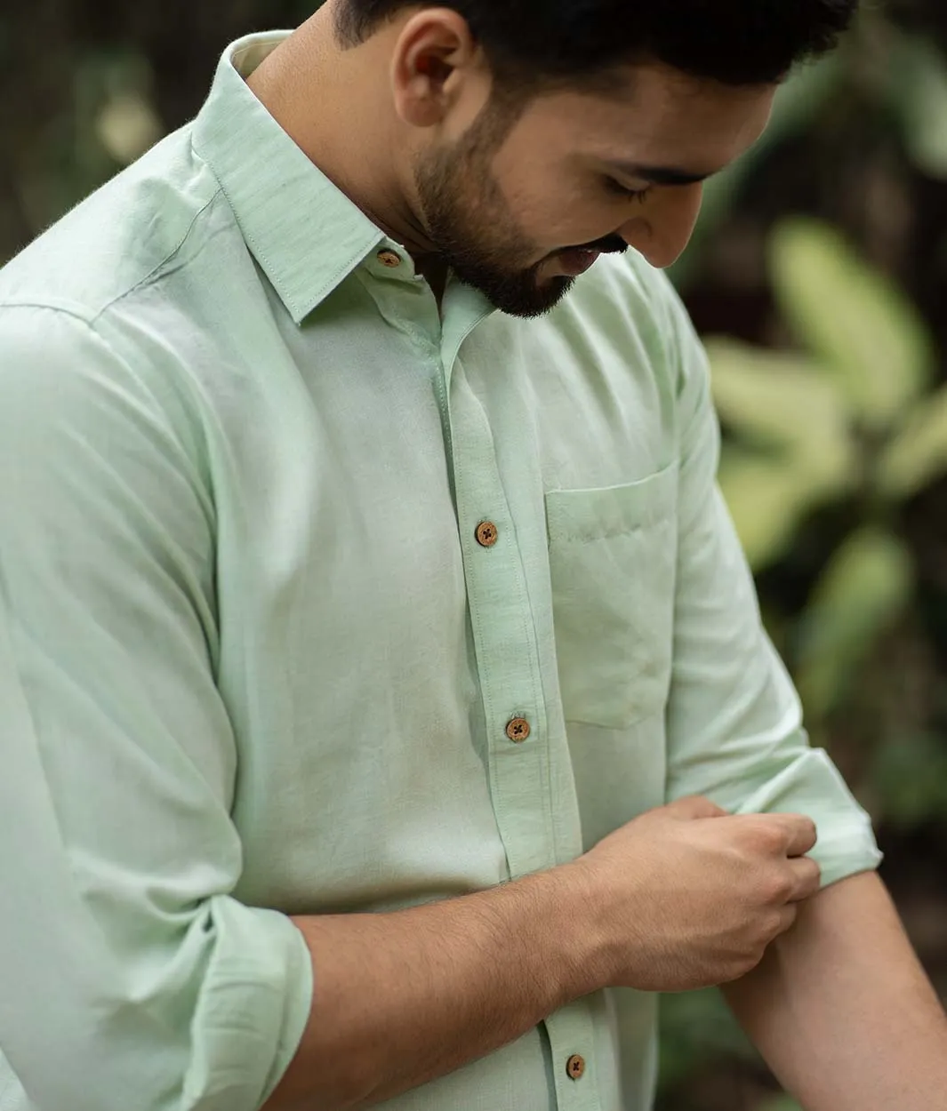 Fresh Green · Full Sleeve Shirt